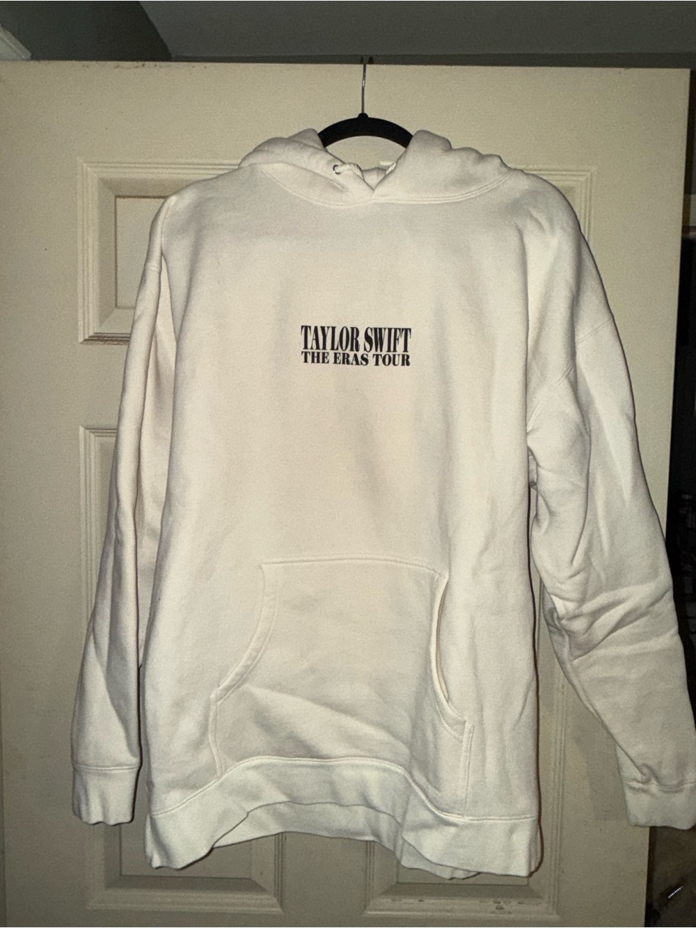 Taylor Swift Cream Crewneck Sweater - The Eras Tour Logo